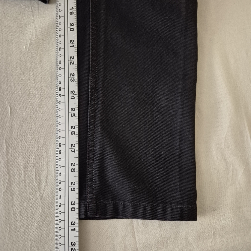 Dunderdon Mens‎ Black Slim Straight Leg Jeans 32x30 Casual Workwear Classic - Picture 11 of 12